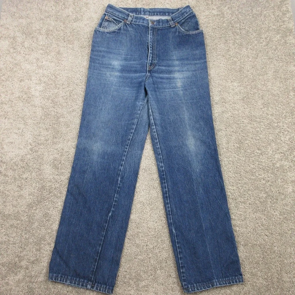 Vintage Levis Jeans Adult 30x30 (Tag 31x33) Blue Faded Made‎ In USA Denim Pants